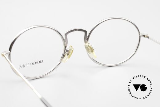 Giorgio Armani 156 Ovale Vintage Brille Von 1991, Fassung ist beliebig verglasbar (optisch oder Sonne), Passend für Herren und Damen
