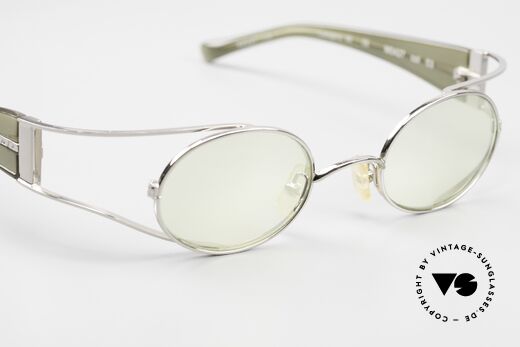Alain Mikli 0427 / 03 Futuristische 2000er Brille, KEINE RETROBRILLE; ein seltenes altes Original, Passend für Herren und Damen