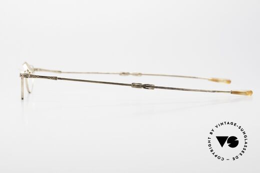 Oliver Peoples OP38A Ausziehbare Teleskop Brille, ungetragen (wie alle unsere vintage O. Peoples Brillen), Passend für Herren und Damen