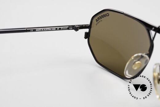Carrera 5498 90er Sportbrille Polarisierend, Carrera ULTRAPOL Sonnengläser (100% UV Schutz), Passend für Herren