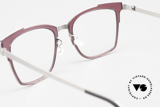 Lindberg 9738 Strip Titanium Damen Designerbrille Titan, die orig. DEMOgläser können beliebig getauscht werden, Passend für Damen