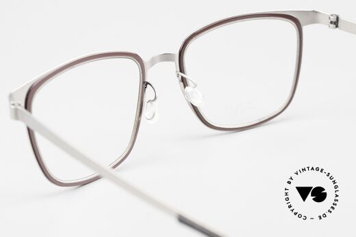 Lindberg 9717 Strip Titanium Edle Designerbrille Damen, die orig. DEMOgläser können beliebig getauscht werden, Passend für Damen