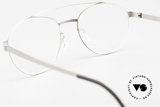 Lindberg 9616 Strip Titanium Leichte Designerbrille Unisex, die orig. DEMOgläser können beliebig getauscht werden, Passend für Herren und Damen