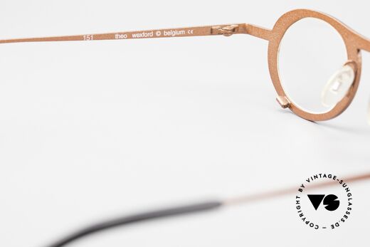 Theo Belgium Wexford Damen & Herrenbrille Titan, die Fassung ist NICHT gleitsichtfähig (Lesebrille), Passend für Herren und Damen