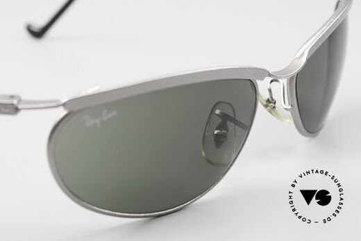 Ray Ban New Deco Metal Oval B&L USA Sonnenbrille 90er, orig. Bezeichnung: New Deco, W2566, 59mm, G15, Passend für Herren