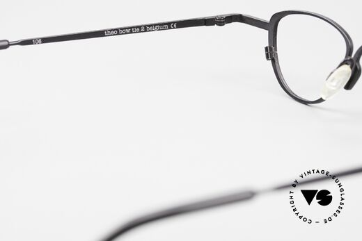 Theo Belgium Bow Tie Damen Lesebrille Titanbrille, die Fassung ist NICHT gleitsichtfähig (Lesebrille), Passend für Damen