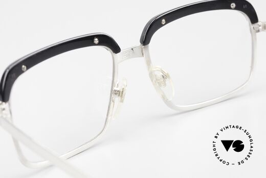 Rodenstock Constantin 60er Combi Weiss Golddoublé, top-professionell aufgearbeitet mit neuen Demogläsern, Passend für Herren