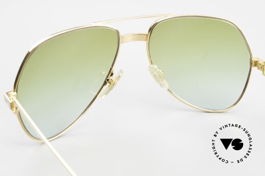 Cartier Vendome Santos - M Glas Grün Zu Blau Verlauf, Größe: medium, Passend für Herren und Damen Cartier Vendome Santos - M Glas Grün Zu Blau Verlauf, Größe: medium, Passend für Herren und Damen