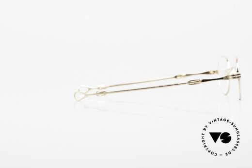 Lunor I 03 Telescopic Bicolor Schiebebügel Brille, die kleine Fassung ist für große Sehstärken gemacht, Passend für Herren und Damen