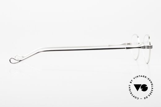 Lunor II 03 XS Kleine Unisex Brille Platin, eine Damenbrille oder Herrenbrille gleichermaßen!, Passend für Herren und Damen