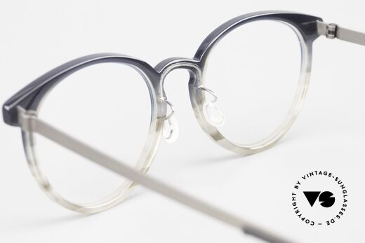 Lindberg 1043 Acetanium Damenbrille Im Panto Stil, diese Qualitätsfassung ist natürlich beliebig verglasbar, Passend für Damen