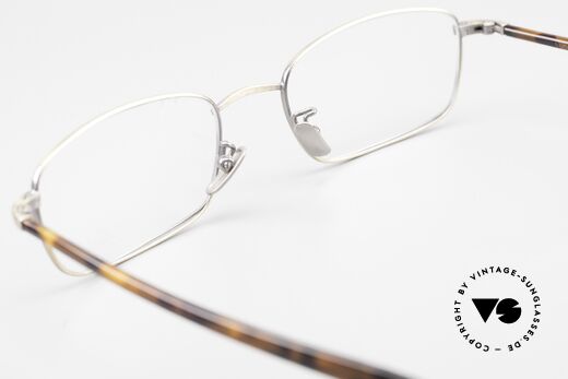 Lunor Club IV 524 AG Brille Eckig In Antik Gold, orig. Demogläser können entsprechend ersetzt werden, Passend für Herren