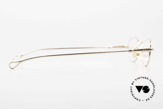 Lunor V 102 Damenbrille & Herrenbrille, BC = bicolor = vergoldet und platin-plattiert; Luxus, Passend für Herren und Damen