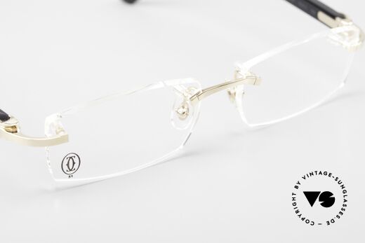 Cartier Canazei Ranlose Luxus Brille Eckig, die orig. Demogläser können beliebig ersetzt werden, Passend für Herren und Damen