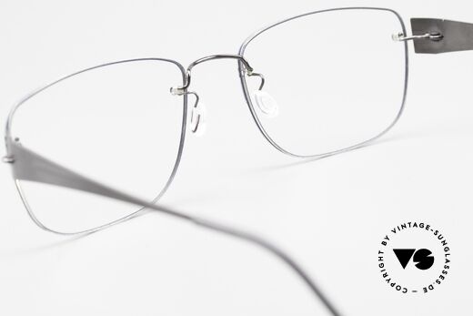 Lindberg 2350 Spirit Titan Randlose Herrenbrille Titan, ungetragenes Designerstück + orig. Hartetui von Lindberg, Passend für Herren