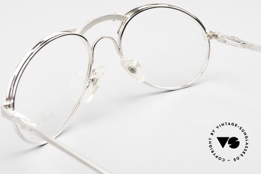 Bugatti 12004 Herrenbrille 80er Platinum, KEINE Retrobrille, sondern ein altes ORIGINAL, Passend für Herren