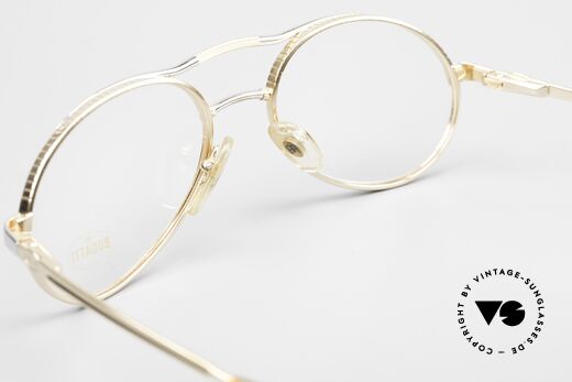 Bugatti 14008 Herrenbrille 80er Bicolor, KEINE Retrobrille, sondern ein altes ORIGINAL, Passend für Herren