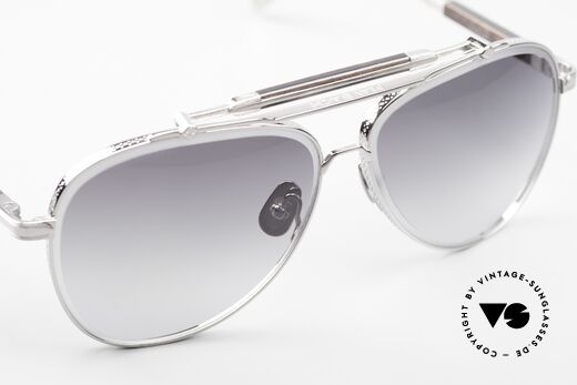 Maybach The Observer I Aviator Ruthenium Ebenholz, ungetragenes Original mit vollständiger Verpackung, Passend für Herren