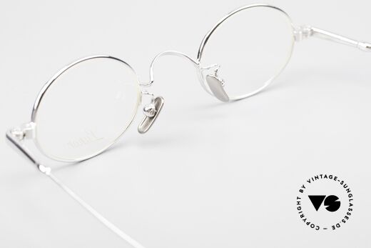 Lunor V 101 Kleine Ovale Brille Platin, Größe: small, Passend für Herren und Damen Lunor V 101 Kleine Ovale Brille Platin, Größe: small, Passend für Herren und Damen