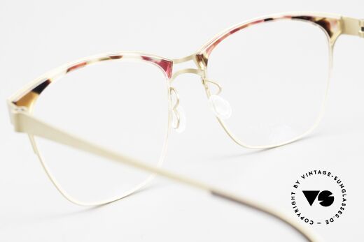 Lindberg 9847 Strip Titanium Damenbrille Kombibrille, die orig. DEMOgläser können beliebig getauscht werden, Passend für Damen