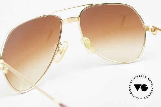 Cartier Vendome LC - S Luxus Sonnenbrille von 1983, 2. hand; großartiger vintage Zustand + CHANEL Etui!, Passend für Herren und Damen