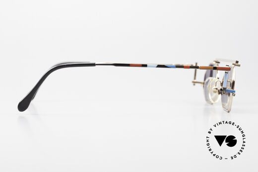 Casanova RVC2 Avantgarde Brille Bauhaus, Casanova widmete Rietveld in den 90ern die "RVC" Serie, Passend für Herren und Damen