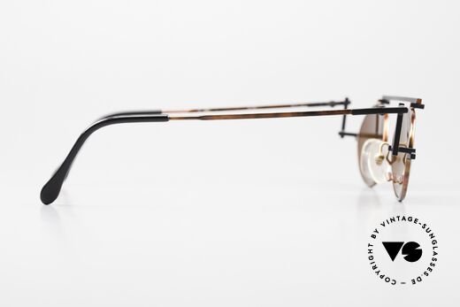 Casanova RVC4 Kunstbrille Bauhaus Style, z.B. "Der rotblaue Stuhl" und "Werkbund Siedlung" Wien, Passend für Herren und Damen