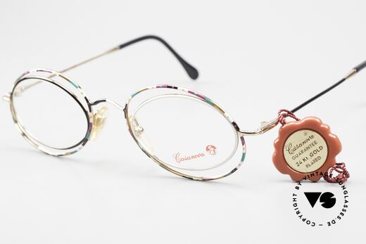 Casanova LC16 Damenbrille Verrückt Bunt, KEINE Retrobrille, sondern ein einzigartiges ORIGINAL, Passend für Damen