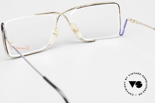 Casanova FC31 Kunstbrille Futurismus 90er, Casanova widmete dem Futurismus eine Brillen-Serie, Passend für Herren und Damen