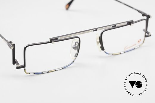 Casanova RVC3 Puristische Brille Geometrie, Casanova widmete Rietveld in den 90ern die "RVC" Serie, Passend für Herren und Damen