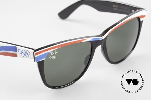 Ray Ban Wayfarer II Olympia Brille 1992 Albertville, Größe: large, Passend für Herren und Damen