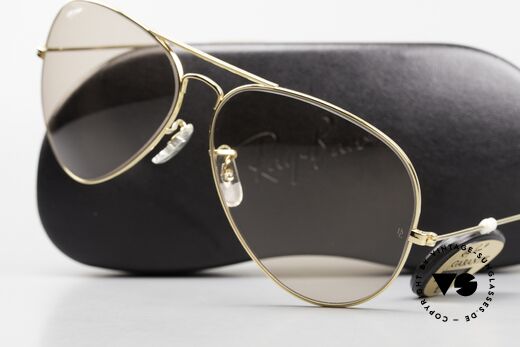 Ray Ban Large Metal II Changeable Linsen B&L USA, ungetragen (wie alle unsere vintage 80er Brillen), Passend für Herren