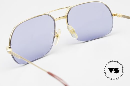 Cartier Orsay - M Herren Sonnenbrille Nylor, neue CR39 UV400 Gläser in blau; 100% UV Schutz, Passend für Herren Cartier Orsay - M Herren Sonnenbrille Nylor, neue CR39 UV400 Gläser in blau; 100% UV Schutz, Passend für Herren
