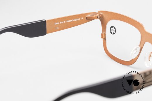 Theo Belgium Zoo Künstlerbrille Von Strook, Größe: large, Passend für Herren und Damen