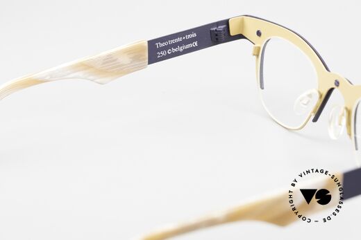 Theo Belgium Trente Designerbrille Unisex, Größe: large, Passend für Herren und Damen