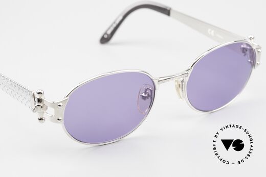 Jean Paul Gaultier 56-6104 Ovale Designer Sonnenbrille, KEINE Retromode; sondern ein altes Original von 1995, Passend für Herren und Damen