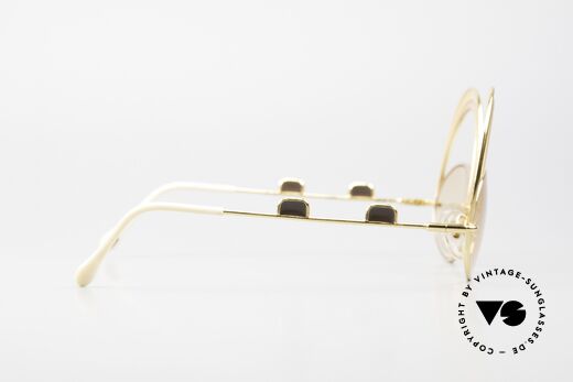 Casanova Arché 6 Museumsbrille 24kt Limited, ungetragene 80er Rarität für Kunstliebhaber, Gr. 54/20, Passend für Damen