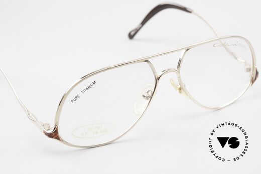 Colani 15-701 Kultige Titanbrille Unisex, ungetragen (wie alle unsere Colani Titan-Brillen), Passend für Herren und Damen