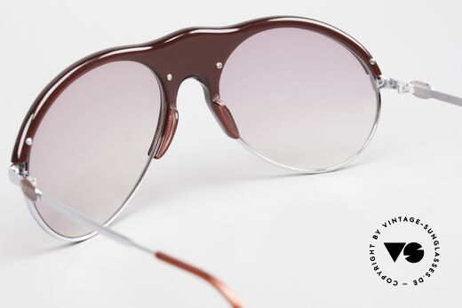 Bugatti 64902 Rare 70er Sonnenbrille Luxus, 40 Jahre altes Einzelstück mit orig. Bugatti Soft-Etui, Passend für Herren
