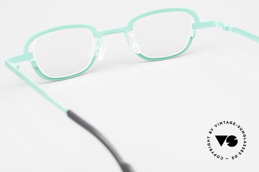 Theo Belgium Switch Designerbrille Damen Herren, Glashöhe = 25mm; daher als Lesebrille konzipiert, Passend für Herren und Damen