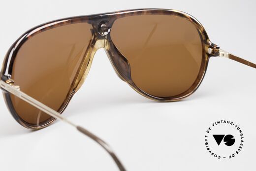 Carrera 5593 80er Aviator Sportsonnenbrille, ungetragen (wie alle unsere 80er CARRERA Brillen), Passend für Herren