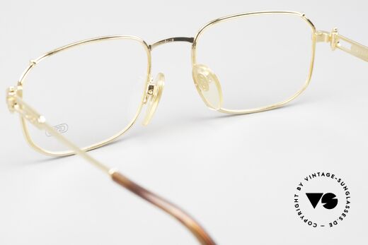 Gerald Genta Gold & Gold 04 90er Vintage Qualität Brille, KEINE Retrobrille, sondern ein kostbares altes Original!, Passend für Herren