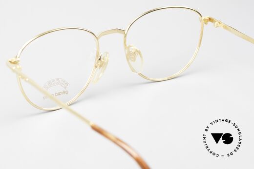 Gerald Genta Success 02 Vergoldete Vintage Brille, wirklich außergewöhnliche Form; etwas sehr Besonderes, Passend für Herren und Damen