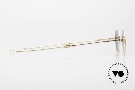 Lunor I 11 Telescopic Gold Plated Luxus Fassung, eine kostbare Lunor Brille, die es nirgendwo mehr gibt, Passend für Herren und Damen