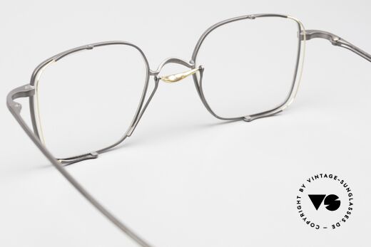DITA Lineto Herrenbrille Eckig Titan, ungetragen, mit original Etui u. Verpackung von DITA, Passend für Herren