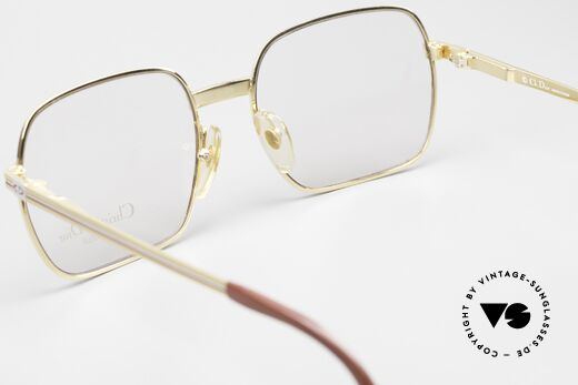 Christian Dior 2389 Vergoldete Monsieur Brille, Fassung kann beliebig verglast werden (optisch/Sonne), Passend für Herren