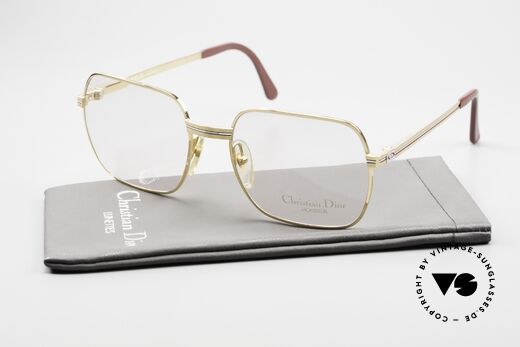 Christian Dior 2389 Vergoldete Monsieur Brille, Größe: large, Passend für Herren Christian Dior 2389 Vergoldete Monsieur Brille, Größe: large, Passend für Herren