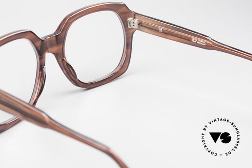 Metzler 2063 Old School 70er Brille XL, die Fassung kann natürlich beliebig verglast werden, Passend für Herren