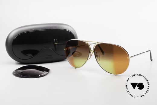 Porsche 5621 Vintage Unikat 3Fach Verlauf, ungetragenes Sammlerstück mit orig. Etui von Porsche, Passend für Herren und Damen