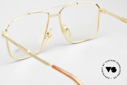 Gerald Genta New Classic 03 24kt Made in Japan Qualität, KEINE Retrobrille, sondern ein kostbares altes Original!, Passend für Herren